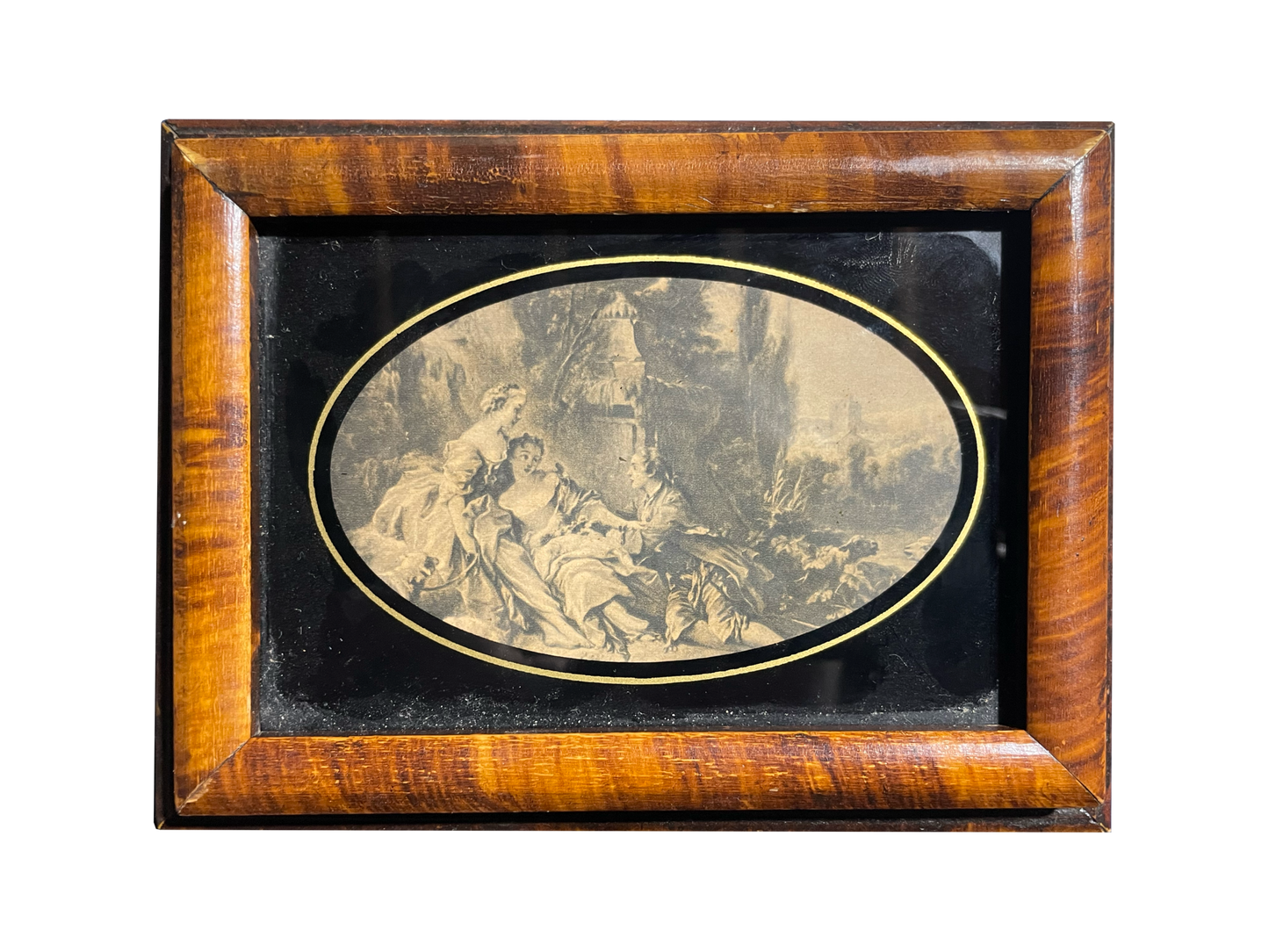 Small Antique Picture Frame Box