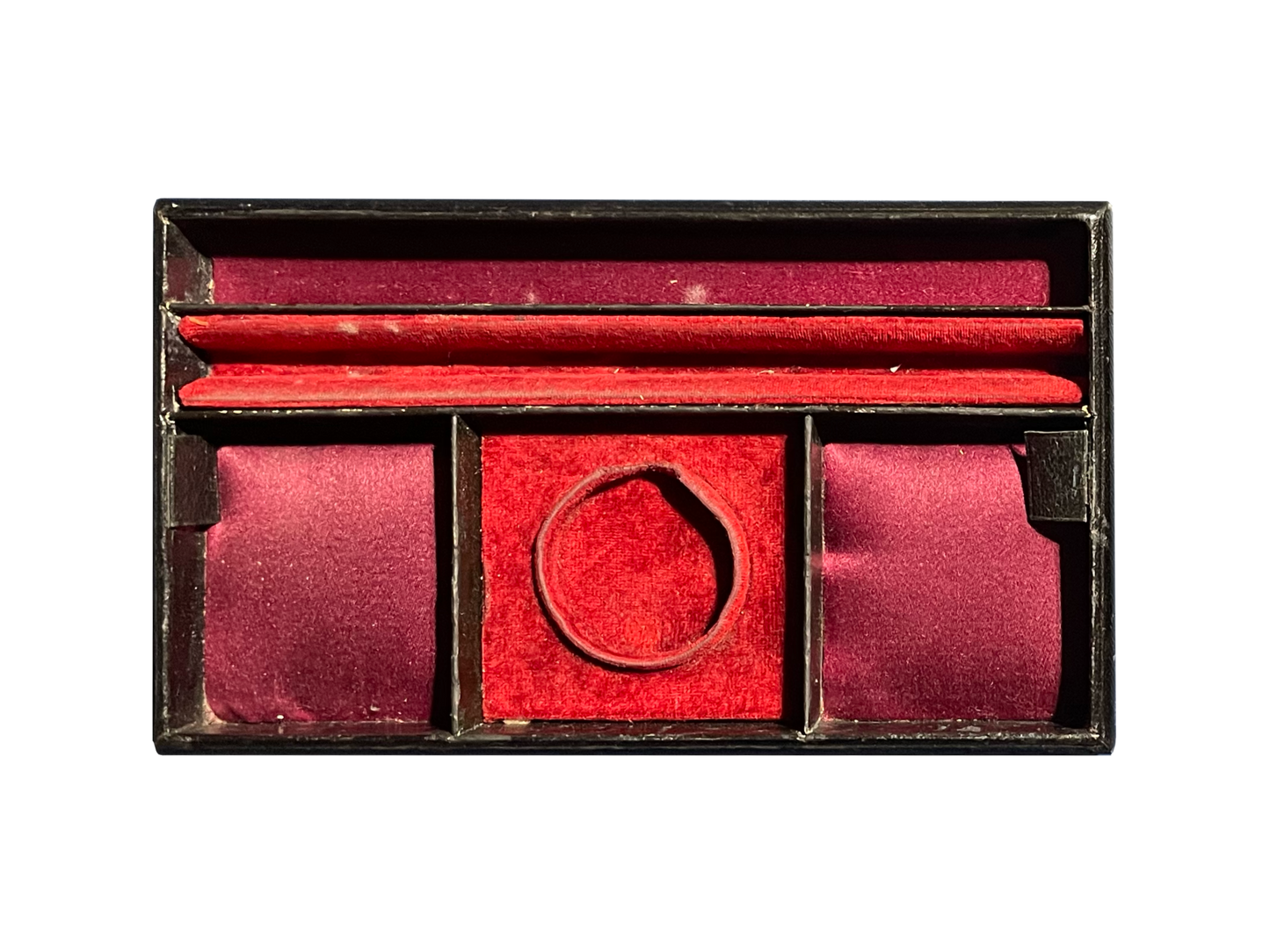 Antique Jewelry Box with Original Inserts